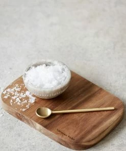 Nicolas Vahé Cutting Board Individual Butter Set Of 4 In Acacia Wood