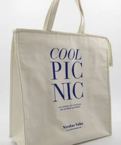 Nicolas Vahé Cooler Bag Picnic In Off White
