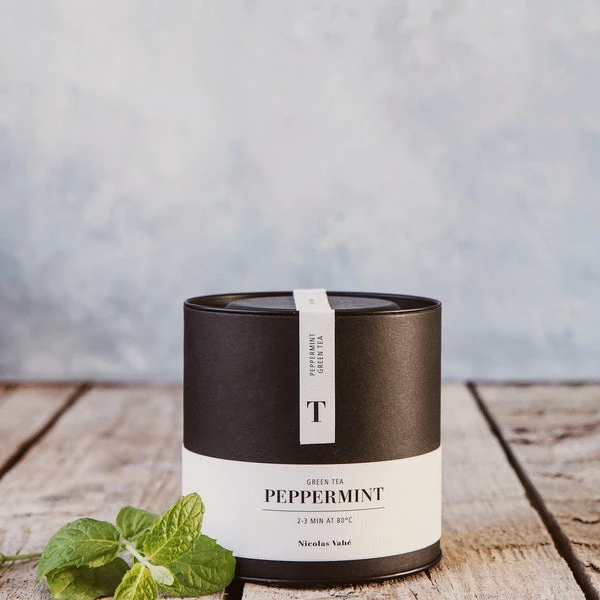 Nicolas Vahé 100g Peppermint Green Tea 3 Nicolas Vahé 100g Peppermint Green Tea