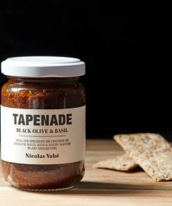 Nicolas Vahé Black Olive & Basil Tapenade