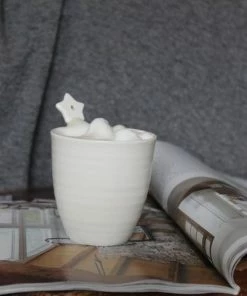 Chalk UK Porcelain Pot White