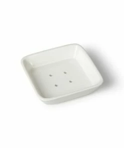 Chalk UK White Porcelain Soap Dish