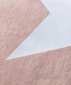 Chalk UK Star Cushion In Pink