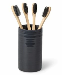 Chalk UK Charcoal Tall Porcelain Pot