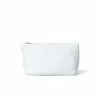 Chalk UK Medium White Waffle Wash Bag