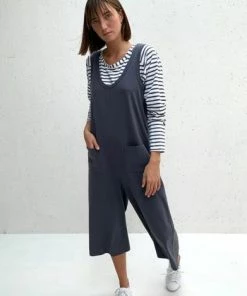 Chalk UK Charcoal Bev Jumpsuit