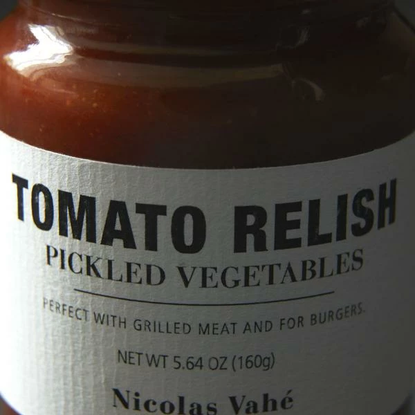 Nicolas Vahé Tomato Relish With Pickled Vegetables 4 Nicolas Vahé Tomato Relish With Pickled Vegetables