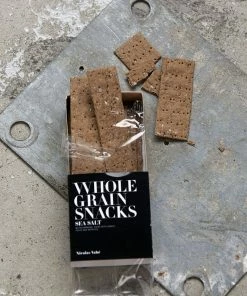 Nicolas Vahé Wholegrain Crackers - Sea Salt 7 Nicolas Vahé Wholegrain Crackers - Sea Salt