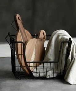 Nicolas Vahé Cutting Boards Set Of 2 In Acacia Wood