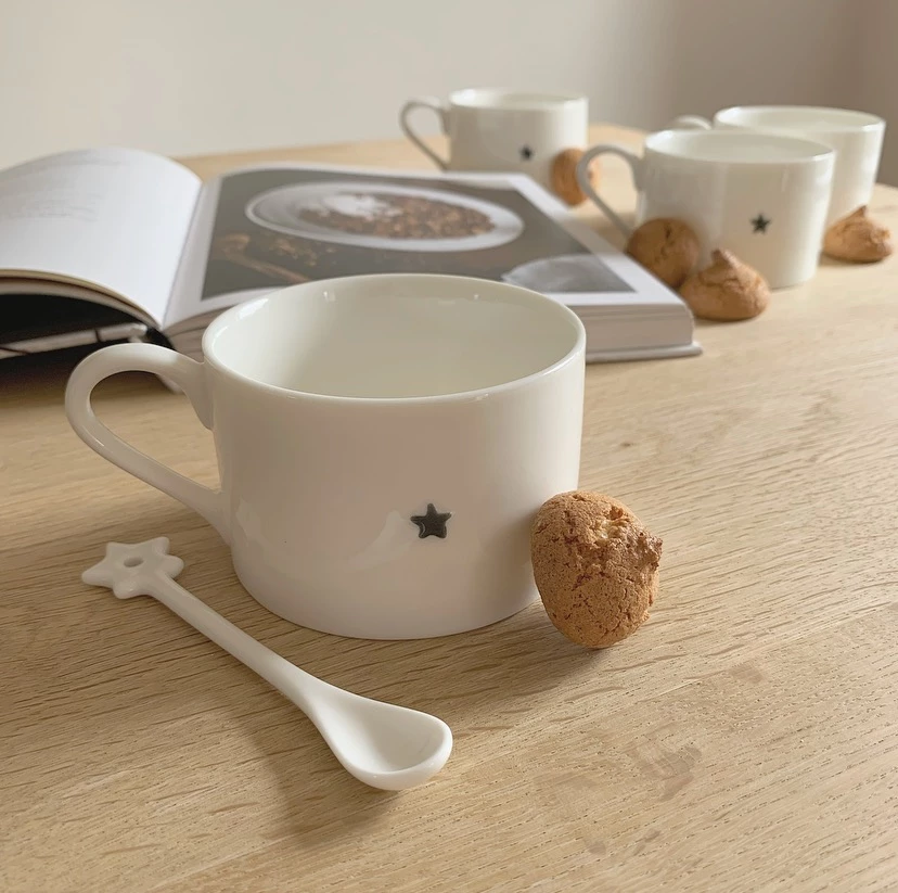 Chalk UK White Star Spoon 6 Chalk UK White Star Spoon