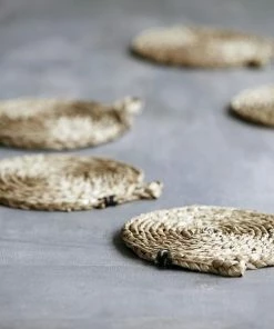 Nicolas Vahé Seagrass Coasters Set Of 2 7 Nicolas Vahé Seagrass Coasters Set Of 2