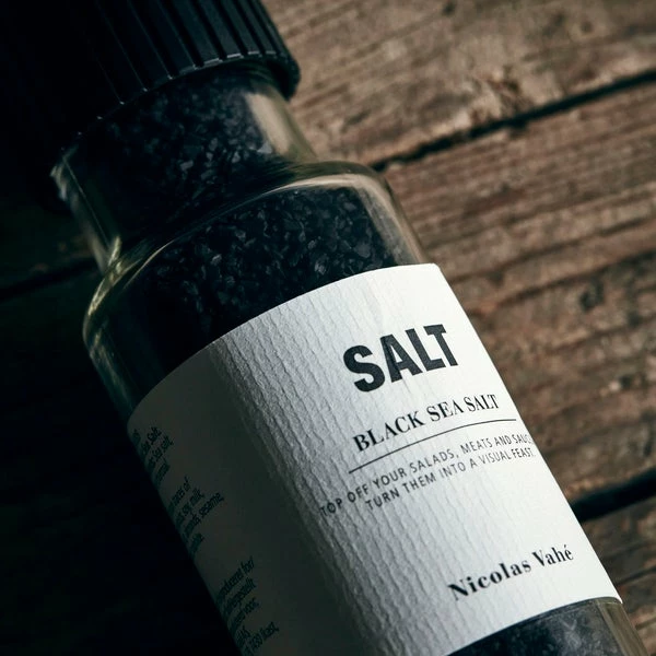 Nicolas Vahé Black Sea Salt W. Activated Charcoal 4 Nicolas Vahé Black Sea Salt W. Activated Charcoal
