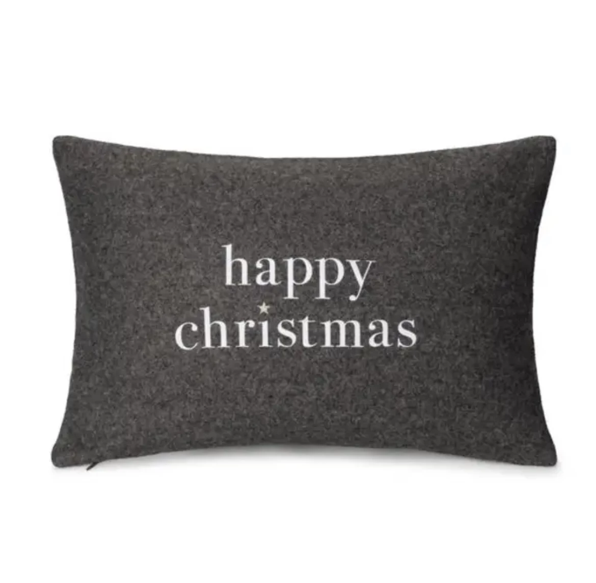 Chalk UK Chalk - Happy Christmas Cushion - Dark Olive, White & Champagne Glitter 3 Chalk UK Chalk - Happy Christmas Cushion - Dark Olive, White & Champagne Glitter