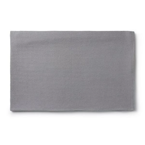 Chalk UK Large Waffle Towel Light Grey 3 Chalk UK Large Waffle Towel Light Grey