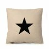 Chalk UK Star Cushion In Natural