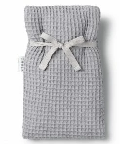 Chalk UK Pale Grey Waffle Cover Hot Water Bottle