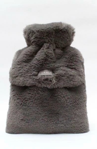 Chalk UK Teddy Hot Water Bottle Charcoal 4 Chalk UK Teddy Hot Water Bottle Charcoal
