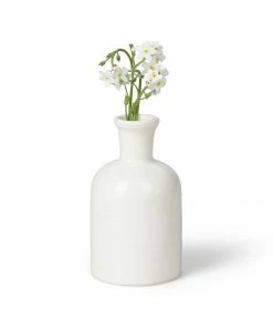 Chalk UK Off-White Porcelain Mini Vase