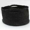 Chalk UK Jute Floor Baskets Black