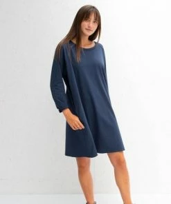 Chalk UK Brody Dress - Navy