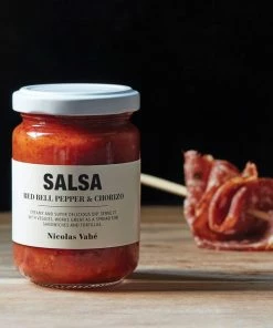 Nicolas Vahé Red Bell Pepper And Chorizo Salsa
