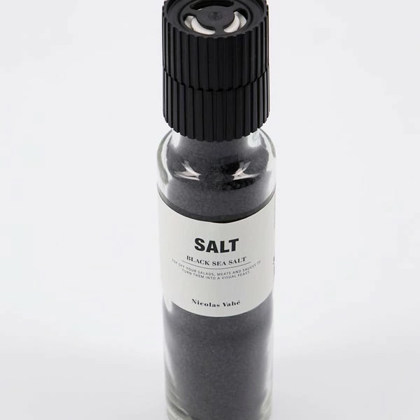 Nicolas Vahé Black Sea Salt W. Activated Charcoal 5 Nicolas Vahé Black Sea Salt W. Activated Charcoal