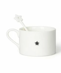 Chalk UK Star Spoon White