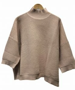 Chalk UK Vicki Cotton Jumper Pink