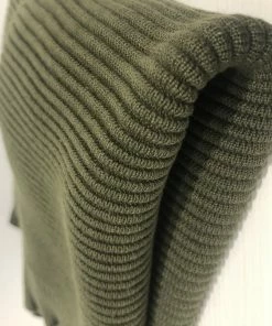 Chalk UK Vicki Cotton Jumper Khaki Green