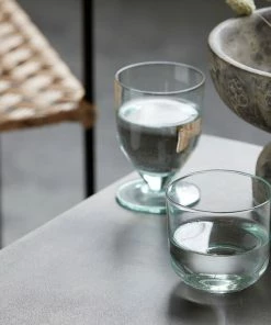 Nicolas Vahé Teal Green Water Glasses