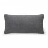 Chalk UK Grey Sheepskin Long Rectangular Cushion