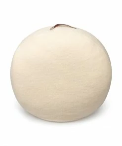 Chalk UK Giant Round Sherpa Cushion