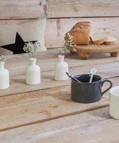 Chalk UK Off-White Porcelain Mini Vase