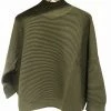 Chalk UK Vicki Cotton Jumper Khaki Green