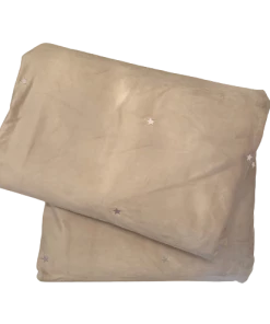 Chalk UK Dusky Pink/Nude Velvet Star Throw