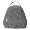 Chalk UK Grey Sheepskin Doorstop