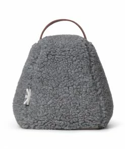 Chalk UK Grey Sheepskin Doorstop