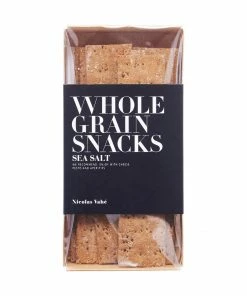 Nicolas Vahé Wholegrain Crackers - Sea Salt